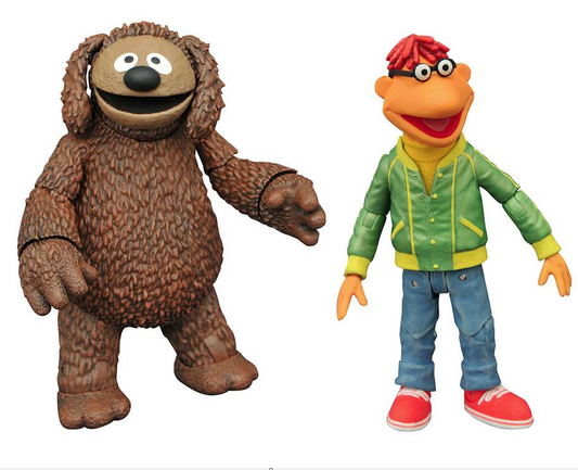 Muppets: Best of Series 1 - Rowlf and Scooter Action Figure Set - action figure, diamond select toys, dup-review-publication, Rowlf and Scooter, the muppet show, the muppets, tv series - Gadgetz Home
