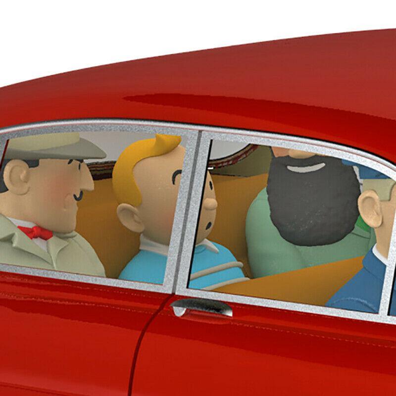 Tintin-Moulinsart-Car-1/24 Scale- The Kidnappers Jaguar - The Black Island. - Car, citroen, Jaguar, Kuifje, Model car, Modelauto kuifje, Moulinsart, Tintin - Gadgetz Home