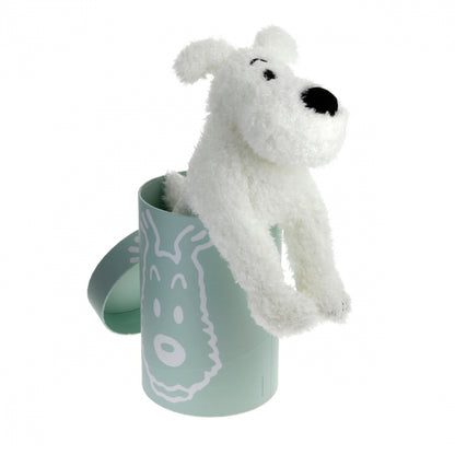 Tintin Snowy Super soft cuddly toy in a beautiful gift box. Height 37 cm. Official Tintin edition. - cuddly, knuffel, kuifje, New Arrivals, Plush Figure, snowy, struppi, Tintin, toy - Gadgetz Home