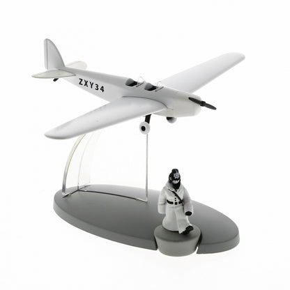 Tintin - Figure - Airplane Collection - Land of the Soviets the Berlin police plane Nº47 29567 - aeroplane, Airplane, Kuifje, moulinsart, soviets, Tintin, Tintin Soviets - Gadgetz Home