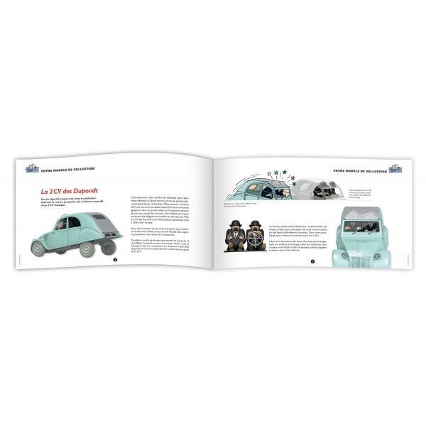 Tintin-Moulinsart Scale car 1/24: N°08 The Thompsons 2CV - The Calculus Affair - 2cv, Car, collectors item, jansen & janssen, Kuifje, Model car, Modelauto kuifje, Moulinsart, The Calculus Affair, THE THOMPSONS, Tintin - Gadgetz Home