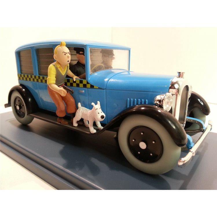 Tintin-Moulinsart-Car-1/24: Taxi Chicago 29907 - auto kuifje, Car, Car tintin, Model car, Taxi, Taxi chicago, taxi kuifje, taxi tintin, Tintin, Tintin in America - Gadgetz Home