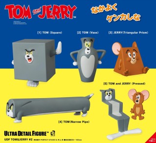 Tom & Jerry UDF Series 2 Mini Figure Tom (Square) 6 cm - medicom toy, New Arrivals, tom and jerry, tom square, tom&jerry - Gadgetz Home