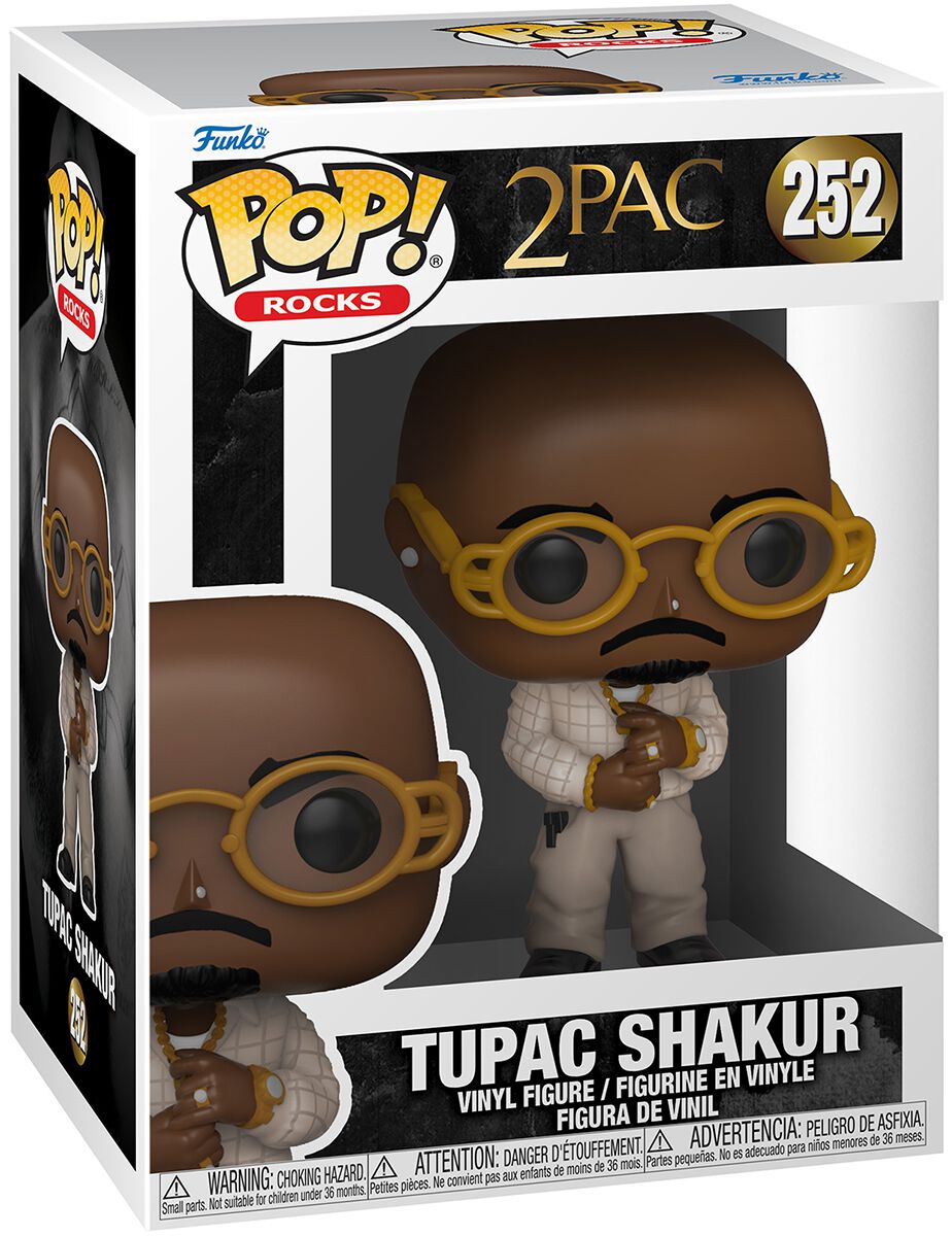 Tupac POP! Rocks Vinyl Figure Loyal to the Game 252 - 2pac, Funko, Funko POP, POP! Rocks, Tupac, Tupac Shakur - Gadgetz Home