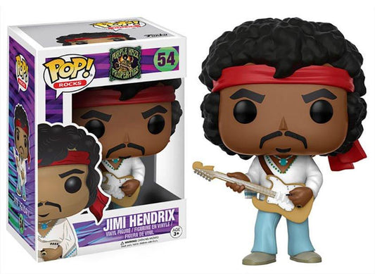 Jimi Hendrix POP! Rocks Vinyl Figure Jimi Hendrix Woodstock #54 - Exclusive, Funko, jimi hendrix, music, New Arrivals, POP!, POP! Rocks, woodstock - Gadgetz Home