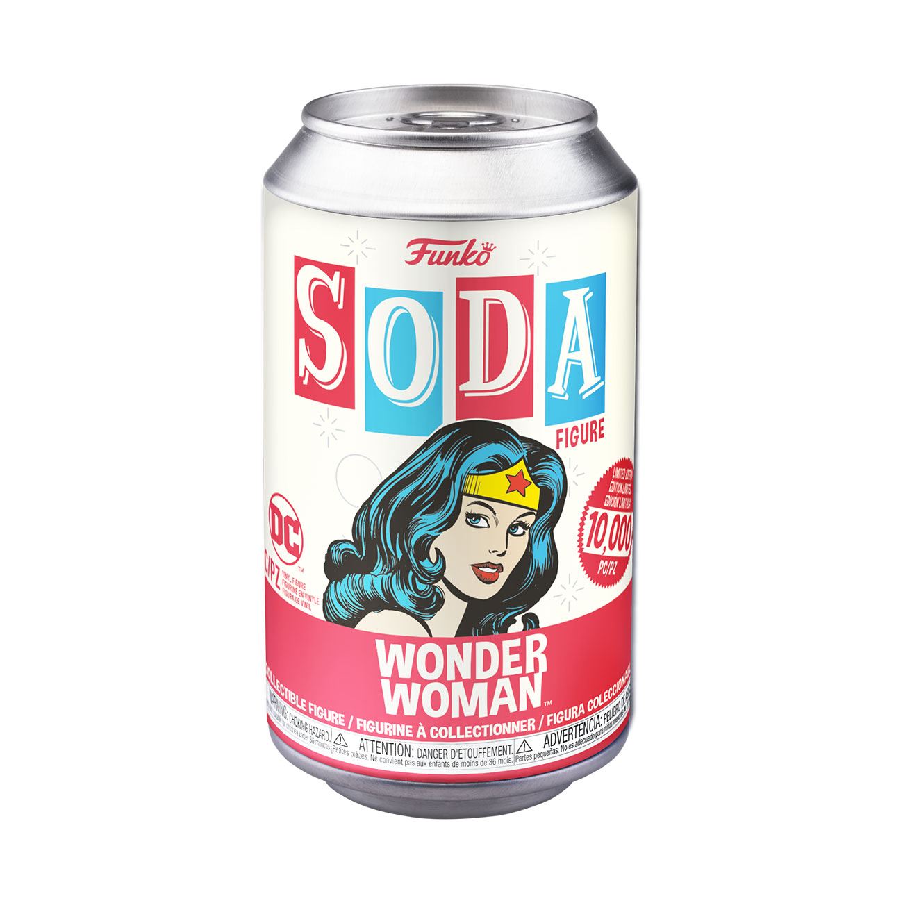 Funko Vinyl Soda - Wonder Woman 11 cm - DC Comics, Funko, limited edition, Soda, soda can, vinyl soda, Wonder Woman - Gadgetz Home