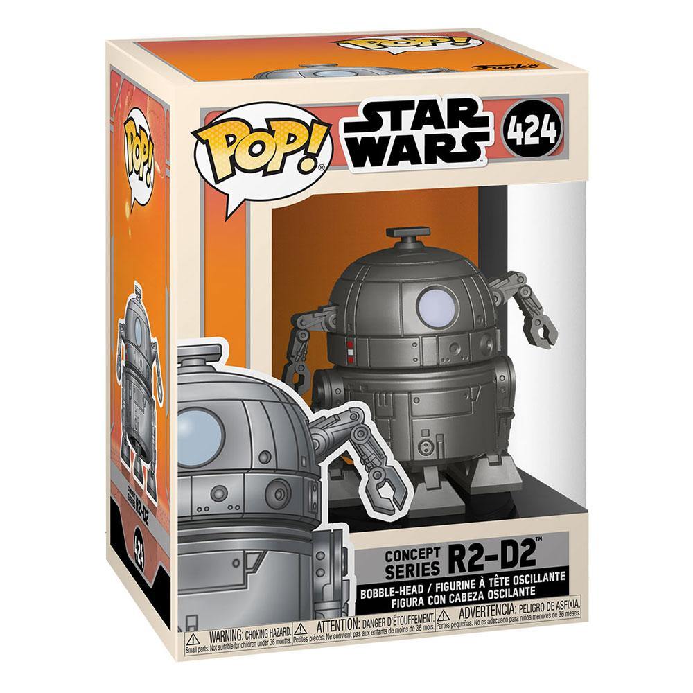 Star Wars Concept POP! Star Wars Vinyl Figure Alternate R2-D2 #424 - concept series, Funko, New Arrivals, POP!, R2-D2, Star Wars - Gadgetz Home