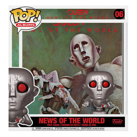 Queen POP! Albums Vinyl Figure News of the World N°06