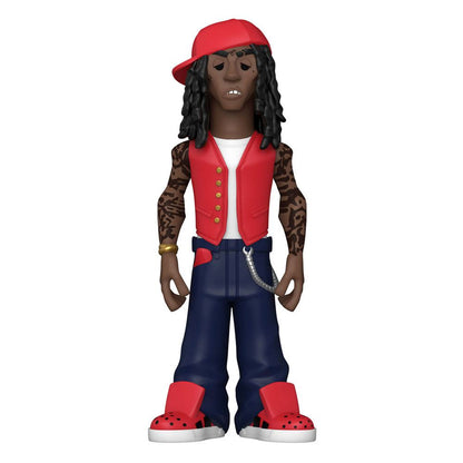 Lil Wayne Vinyl Gold Figure Lil Wayne 13 cm - Funko, lil wayne, music, New Arrivals, POP!, Vinyl Gold - Gadgetz Home