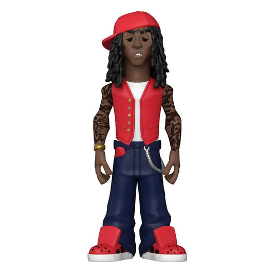 Lil Wayne Vinyl Gold Figure Lil Wayne 13 cm - Funko, lil wayne, music, POP!, Vinyl Gold - Gadgetz Home