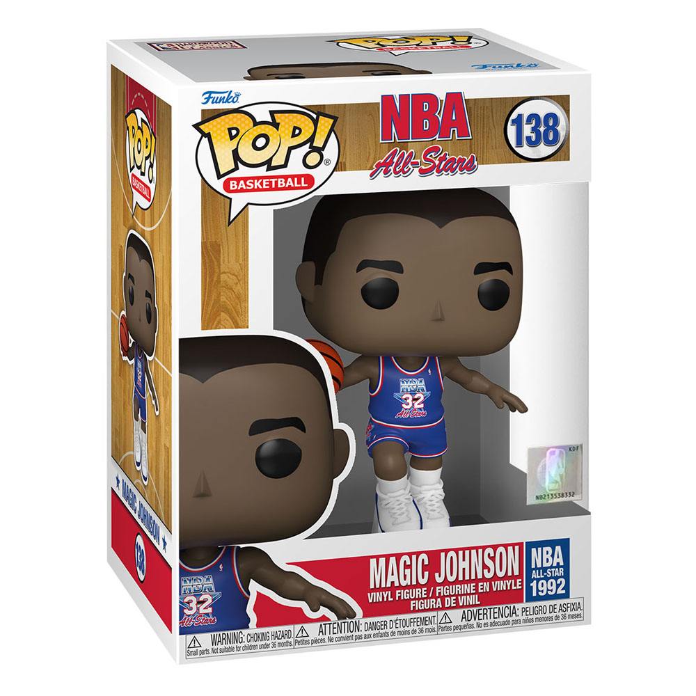 NBA Legends POP! Basketball Vinyl Figure Magic Johnson (Blue All Star Uni 1991) 138 - Funko, Funko POP, magic johnson, NBA, POP! Basketball, sport - Gadgetz Home