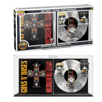 Guns n Roses POP! Albums Vinyl Figure 3-Pack Appetite For Destruction - appetite for destruction, Deluxe Pop! Album, Funko, Funko POP, Guns n Roses, POP! Albums - Gadgetz Home