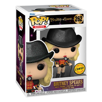 Britney Spears POP! Rocks Vinyl Figure Circus 262 - britney spears, chase, circus, collectors item, Funko, Funko POP, music, POP! Rocks - Gadgetz Home