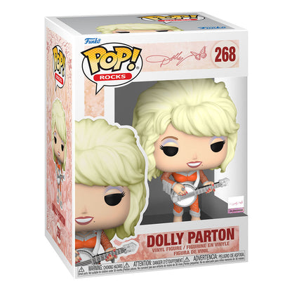 Dolly Parton POP! Rocks Vinyl Figure 268