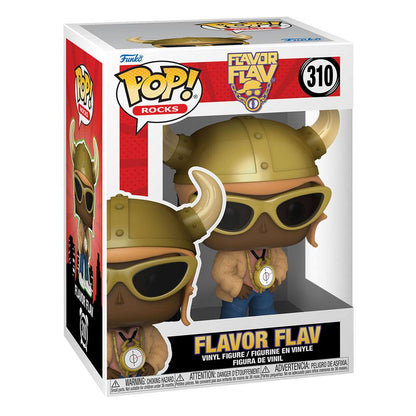 Flavor Flav POP! Rocks Vinyl Figure 310 - flavor flav, Funko, Funko POP, music, POP! Rocks, Public Enemy - Gadgetz Home