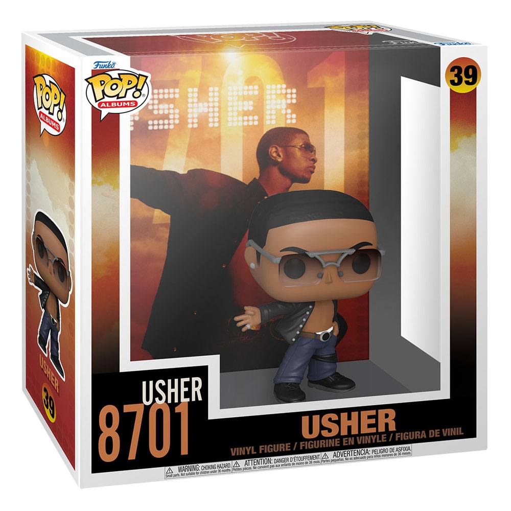 Usher POP! Albums Vinyl Figure 8701 N°39 - Funko, Funko POP, music, POP! Albums, usher - Gadgetz Home