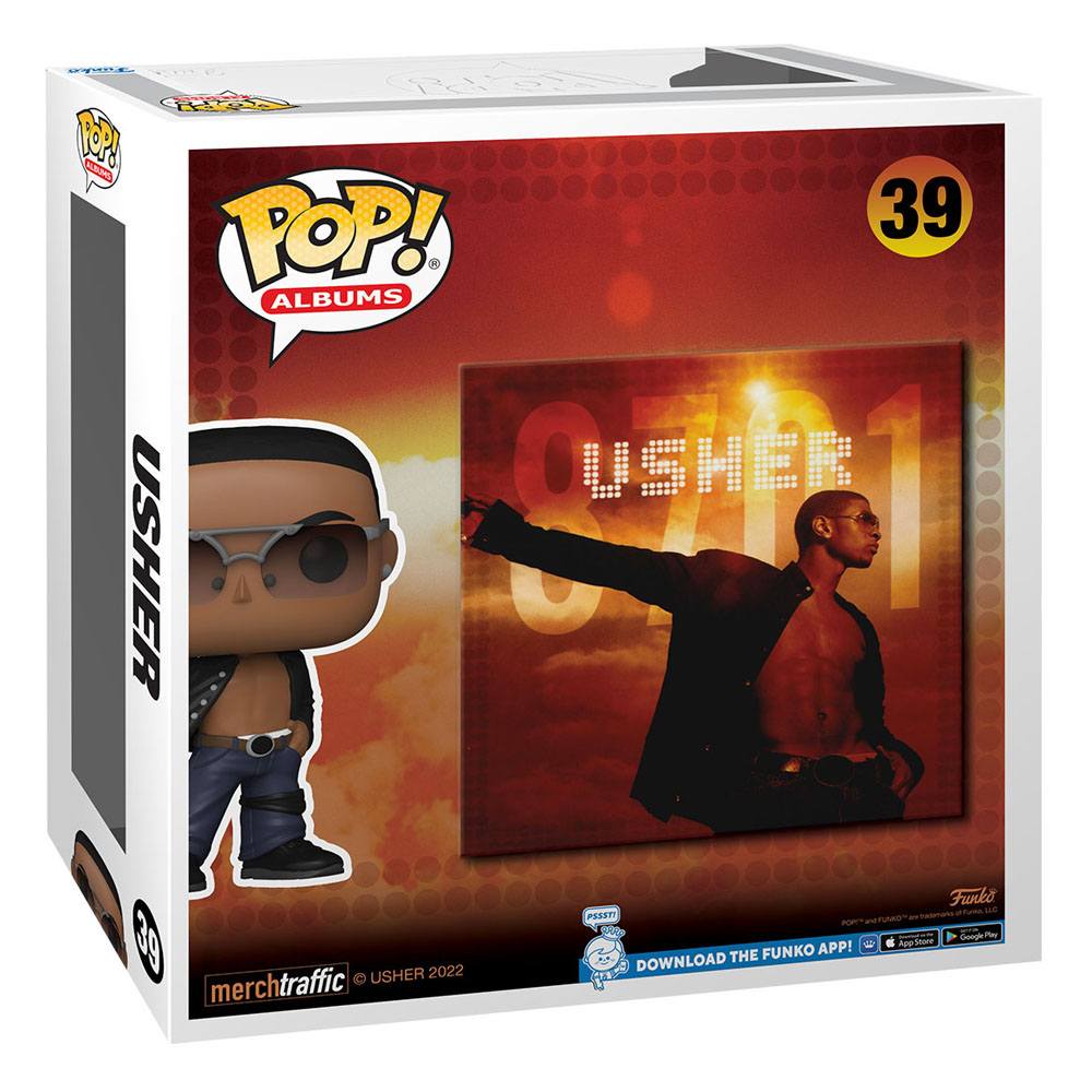 Usher POP! Albums Vinyl Figure 8701 N°39 - Funko, Funko POP, music, POP! Albums, usher - Gadgetz Home
