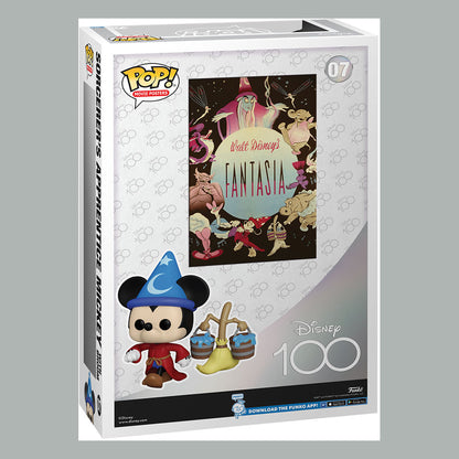 Disney POP! Movie Poster & Figure Fantasia N°07 - Disney, disney classic, fantasia, Funko, funko movie poster, Funko POP, mickey mouse, sorcerer mickey - Gadgetz Home