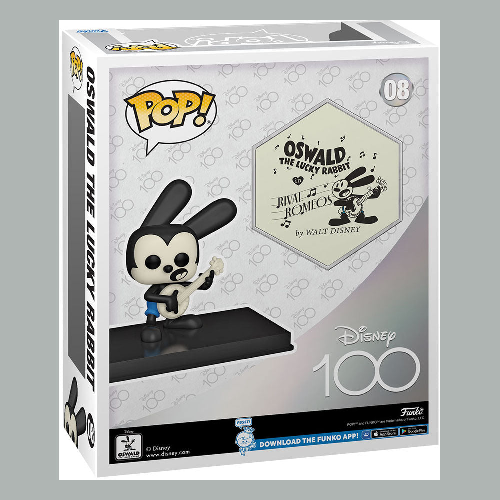 Disney's 100th POP! Art Cover Vinyl Figure Oswald N°08 - art cover, Disney, disney classic, Funko, Funko POP, oswald - Gadgetz Home