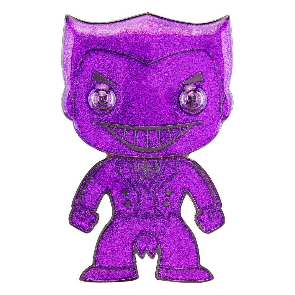 DC Comics POP! Enamel Pin The Joker (Purple) 10 cm - Special Edition - brooches, DC Comics, enamel pin, Funko, Funko POP, movies, POP! Pin, special edition, The Joker - Gadgetz Home
