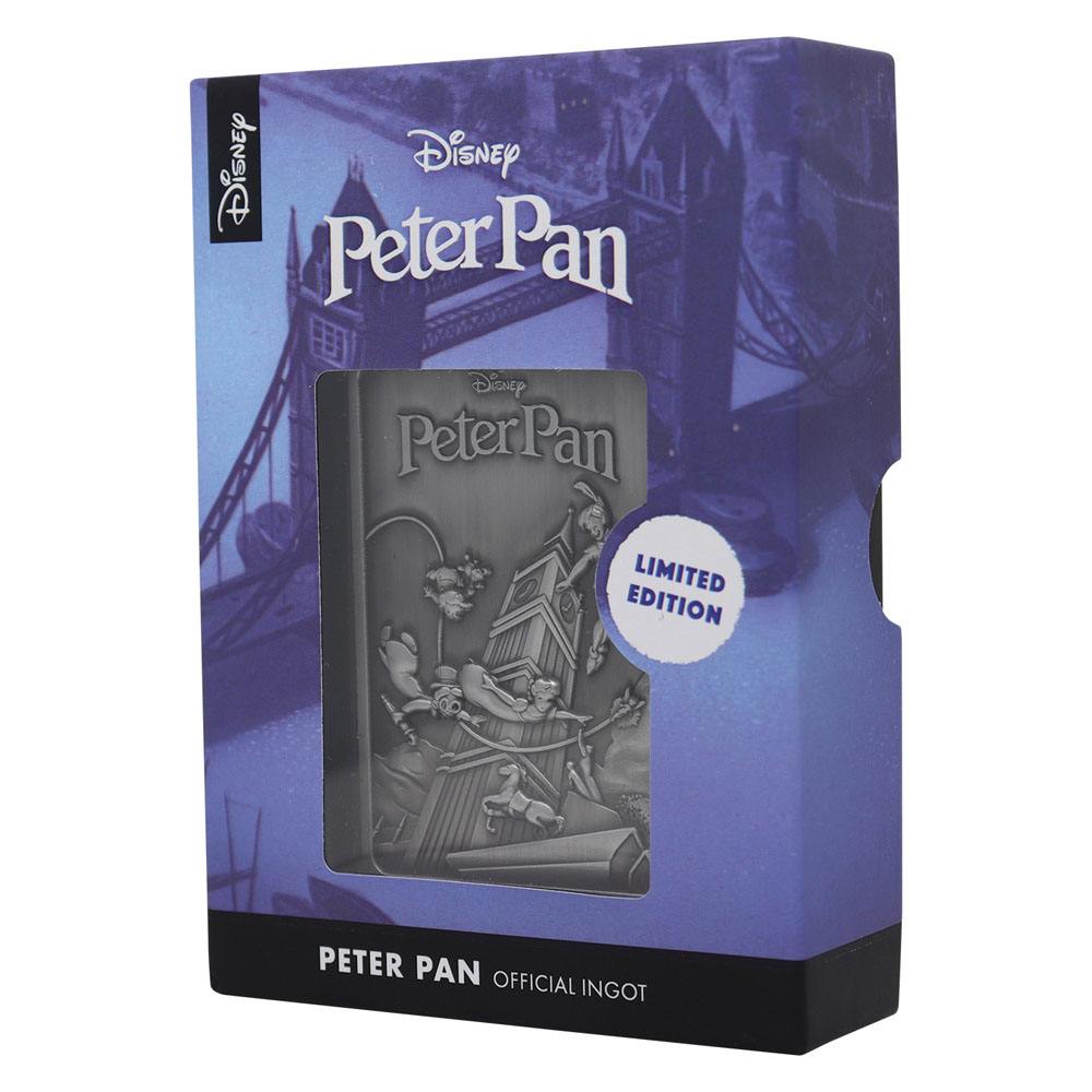 Peter Pan Ingot Limited Edition - collectors item, Disney, disney classic, fanattik, limited edition, metal ingot, peter pan - Gadgetz Home