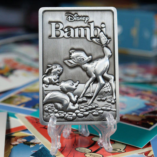 Disney Ingot Bambi Limited Edition - bambi, collectors item, Disney, disney classic, fanattik, limited edition, metal ingot - Gadgetz Home