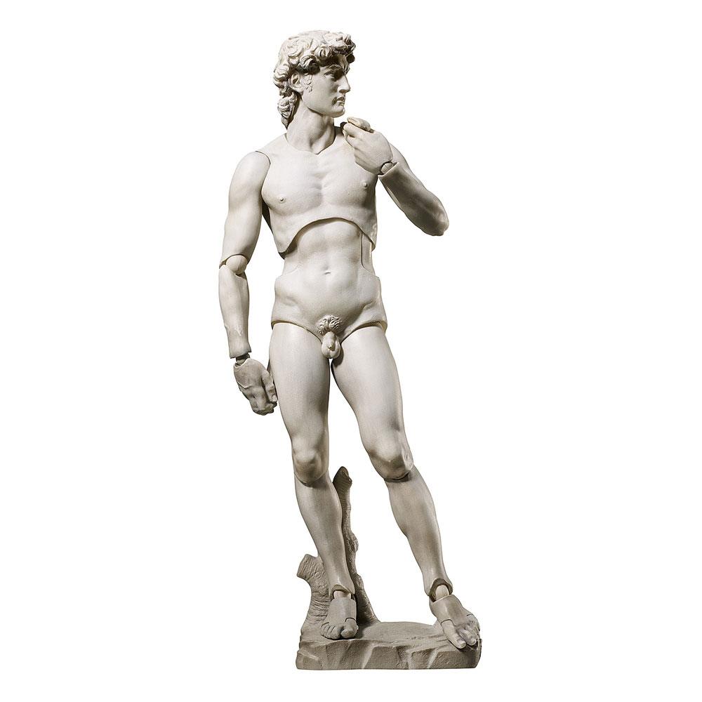 The Table Museum Figma Action Figure David of Michelangelo 15 cm - art, Davide di Michelangelo, figma action figure, freeing, the table museum - Gadgetz Home