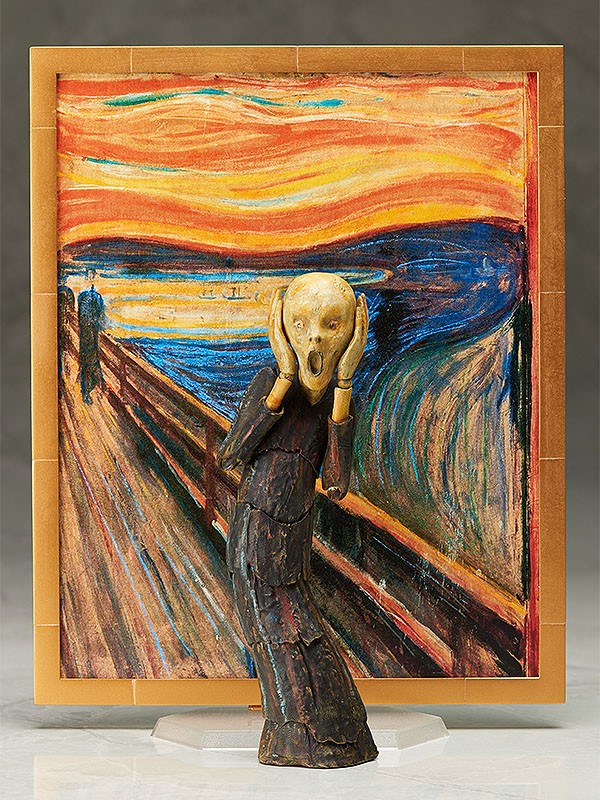 The Table Museum Figma Action Figure The Scream 14 cm - art, figma action figure, freeing, The Scream, the table museum - Gadgetz Home