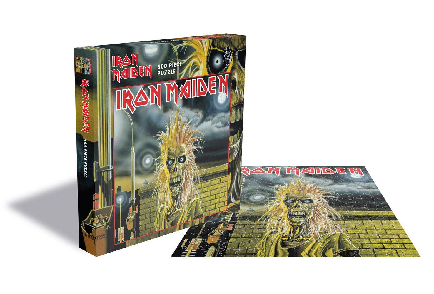 Iron Maiden Puzzle Iron Maiden - 500 pieces Jigsaw Puzzle - Iron Maiden, Jigsaw Puzzle, music, puzzle - Gadgetz Home