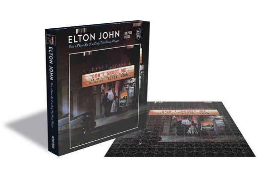 Elton John Puzzle Don't Shoot Me I'm Only the Piano Player - 500 pieces Jigsaw Puzzle - Don't Shoot Me I'm Only the Piano Player, elton john, Jigsaw Puzzle, music, puzzle - Gadgetz Home