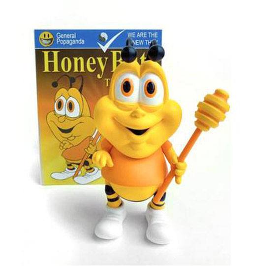 Ron English's Cereal Killers Vinyl Statue Honey Butt the Obese Bee 20 cm - Art Toy, Cereal Killer, Honey Butt the Obese Bee, Ron English - Gadgetz Home