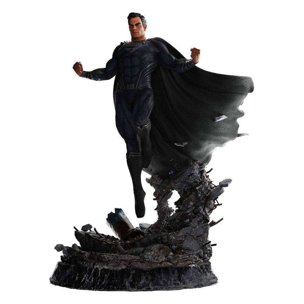SUPERMAN - BLACK SUIT (65 cm) - collectors item, DC Comics, exceptional collecting, justice league, limited edition, movies, Statue, statues, Superman, superman black suit, zack snyder - Gadgetz Home
