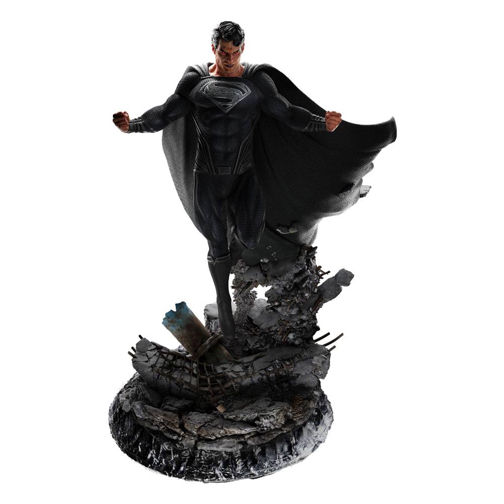 Zack Snyder's Justice League Statue 1/4 Superman Black Suit 65 cm - collectors item, DC Comics, justice league, limited edition, Statue, statues, Superman, superman black suit, zack snyder - Gadgetz Home